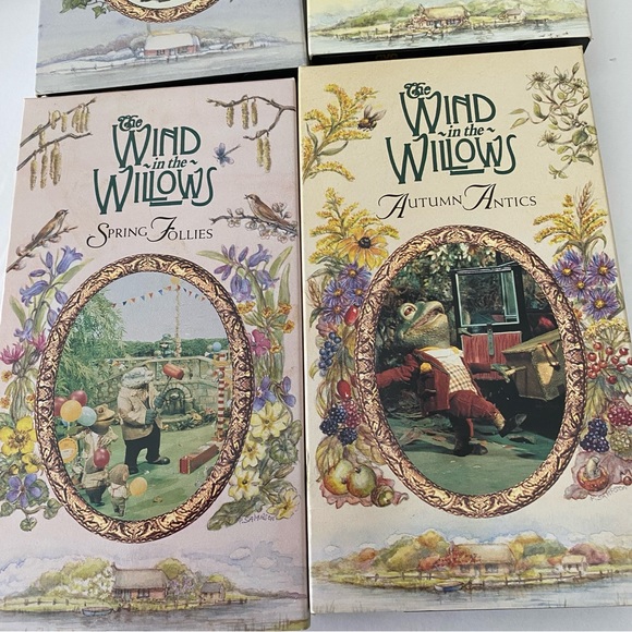 Wind in the willows Four Seasons. Preowned 4 vhs great HBO children’s movies - Picture 6 of 10